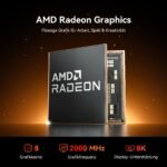 GEEKOM AI Mini PC A7 mit AMD Ryzen7 7730U(Übertrifft 7430U), 32GB & 500GB – Bild 4