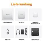 GEEKOM A6 Mini PC mit AMD Ryzen 7 6800H(übertrifft 7640HS),1TB PCIe 4.0 SSD – Bild 9