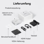 GEEKOM Mini PC A5 Pro 2026, Ryzen 5 7530U, 1TB SSD & 16GB RAM, Aufrüstbar – Bild 11