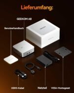 GEEKOM Mini PC A8, AMD Ryzen 7 8745HS, 1TB SSD & 16GB DDR5, bis 4TB/128GB – Bild 12