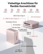 GEEKOM A5 2027 Mini PC, AMD Ryzen 7 7730U, 16GB DDR4 RAM, 512GB SSD – Bild 8