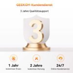 GEEKOM A6 Mini PC mit AMD Ryzen 7 6800H(übertrifft 7640HS),1TB PCIe 4.0 SSD – Bild 10