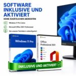 Lenovo 27" All-in-One PC, Intel Core i7-8700T, 16GB RAM, 1TB SSD, Windows 11 Pro – Bild 2