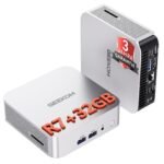 GEEKOM AI Mini PC A7 mit AMD Ryzen7 7730U(Übertrifft 7430U), 32GB & 500GB