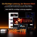 GEEKOM A8 Office Mini PCs mit AMD Ryzen 7 8745HS 16GB DDR5 1TB SSD – Bild 4