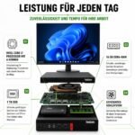Lenovo 27" All-in-One PC, Intel Core i7-8700T, 16GB RAM, 1TB SSD, Windows 11 Pro – Bild 4