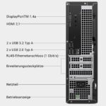Dell Slim Desktop PC - Intel Core i5 14400, 16GB DDR5, 512GB SSD – Bild 9
