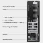 Dell Slim Desktop - Intel Core Ultra 5-225, 16GB DDR5 RAM, 1TB SSD – Bild 9
