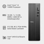 Dell Slim Desktop PC - Intel Core i5 14400, 16GB DDR5, 512GB SSD – Bild 7