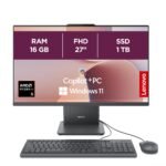 Lenovo IdeaCentre All-In-One | 27" FHD Display | Ryzen AI 5 | 16GB | 1TB