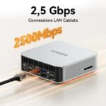 GEEKOM Mini PC A5 Pro 2026, Ryzen 5 7530U, 1TB SSD & 16GB RAM, Aufrüstbar – Bild 7