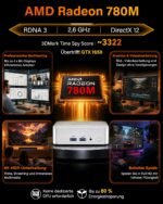 GEEKOM Mini PC A8, AMD Ryzen 7 8745HS, 1TB SSD & 16GB DDR5, bis 4TB/128GB – Bild 6