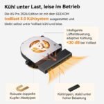GEEKOM Mini PC A5 Pro 2026, Ryzen 5 7530U, 1TB SSD & 16GB RAM, Aufrüstbar – Bild 6