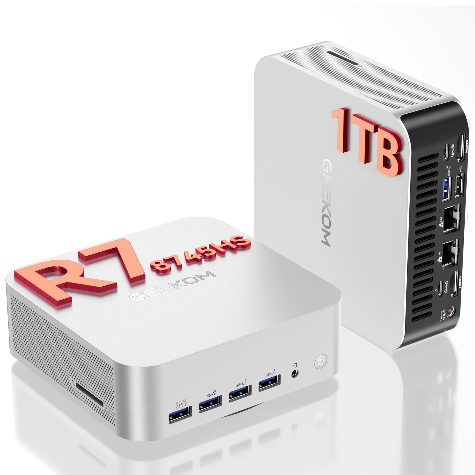 71qCNsM3JkL GEEKOM Business Mini PC A8 Max mit AMD Ryzen 7 8745HS, 16GB DDR5 1TB SSD – Bild 1