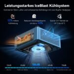 GEEKOM IT12 Mini PC mit Intel i3-12300HE(Übertrifft i5 12450H), 16GB&256GB – Bild 8
