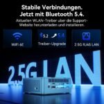 GEEKOM IT12 Mini PC mit Intel i3-12300HE(Übertrifft i5 12450H), 16GB&256GB – Bild 7