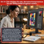 Lenovo 27" All-in-One PC, Intel Core i5-10500T, 32GB RAM, 480GB SSD, Windows 11 Pro – Bild 3