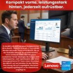 Lenovo 27" All-in-One PC, Intel Core i5-10500T, 32GB RAM, 480GB SSD, Windows 11 Pro – Bild 5