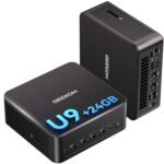 GEEKOM AI Mini PC IT13 Max, Intel Core Ultra 9 185H, 24GB LPDDR5&500GB SSD