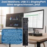 Dell OptiPlex 7070 Mini-PC, Intel Core i9-9900, 16GB RAM, 512GB NVMe SSD, Windows 11 Pro – Bild 6