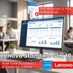 Lenovo 27" All-in-One PC, Intel Core i5-10500T, 32GB RAM, 480GB SSD, Windows 11 Pro – Bild 2