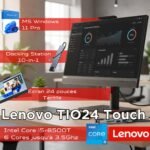 1. Lenovo 24" All-in-One Touch-PC, Intel Core i5-8500, 16GB RAM, 512GB SSD, Windows 11 Pro – Bild 2