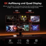 GEEKOM AI Mini PC A7 mit AMD Ryzen7 7730U(Übertrifft 7430U), 32GB & 500GB – Bild 10