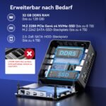 GEEKOM Mini PC IT15, Intel Core Ultra 9 285H, 32GB DDR5 & 1TB SSD – Bild 4
