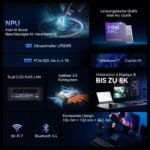 GEEKOM AI Mini PC IT13 Max, Intel Core Ultra 9 185H, 24GB LPDDR5&500GB SSD – Bild 2